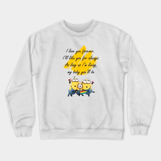 inspirational quote Crewneck Sweatshirt by ART&LINES